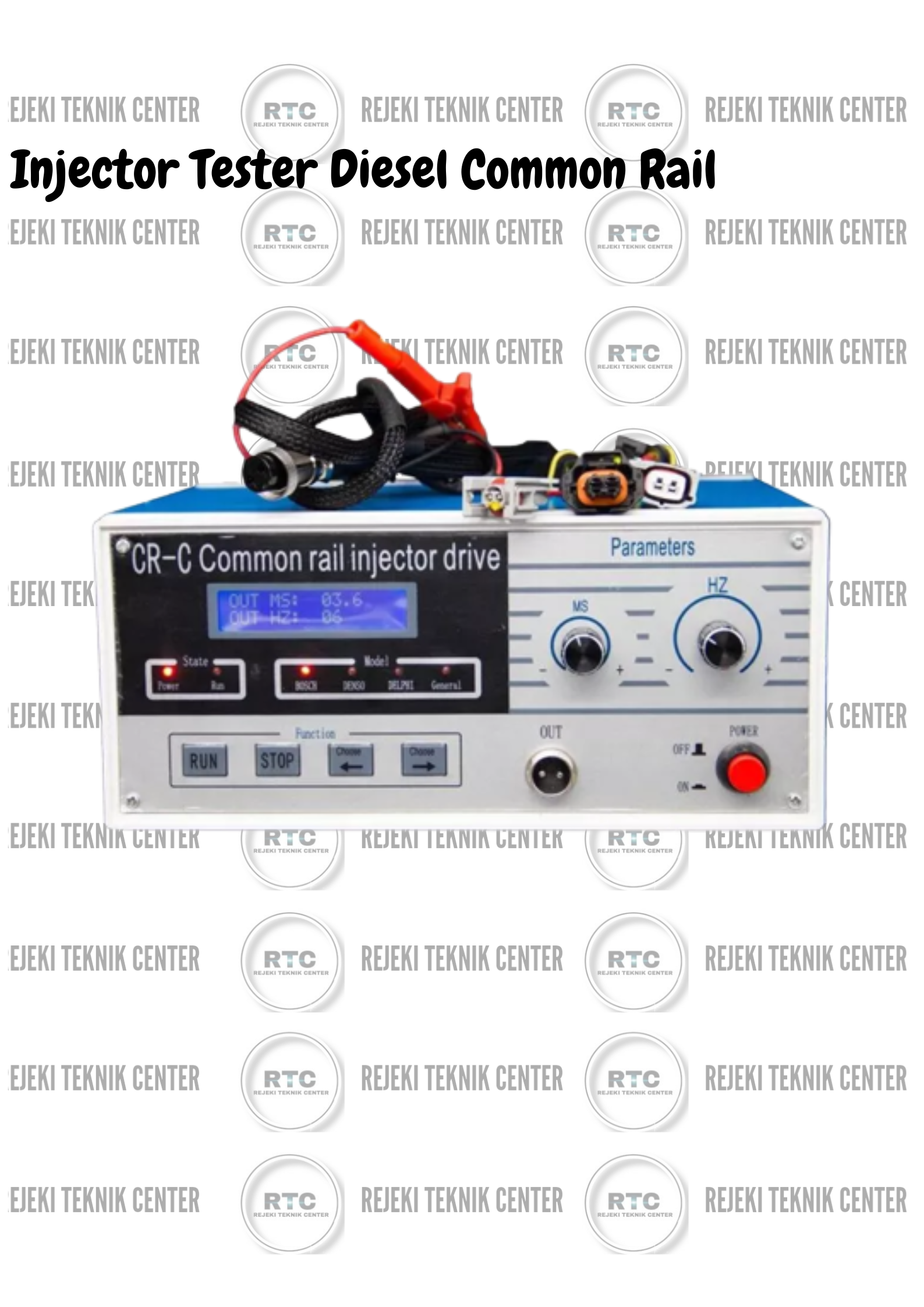 Injector tester - Rejeki Teknik Center